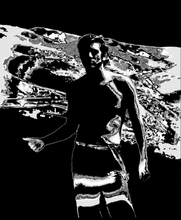 Load image into Gallery viewer, Interstellar Hippie Hitchhiker #1W